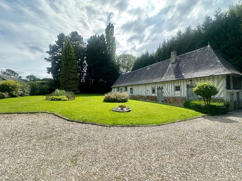 Vente Maison Maison Normande et sa longère en dépendance , sur 1 hectare, bordé d'un ruisseau Les authieux sur calonne