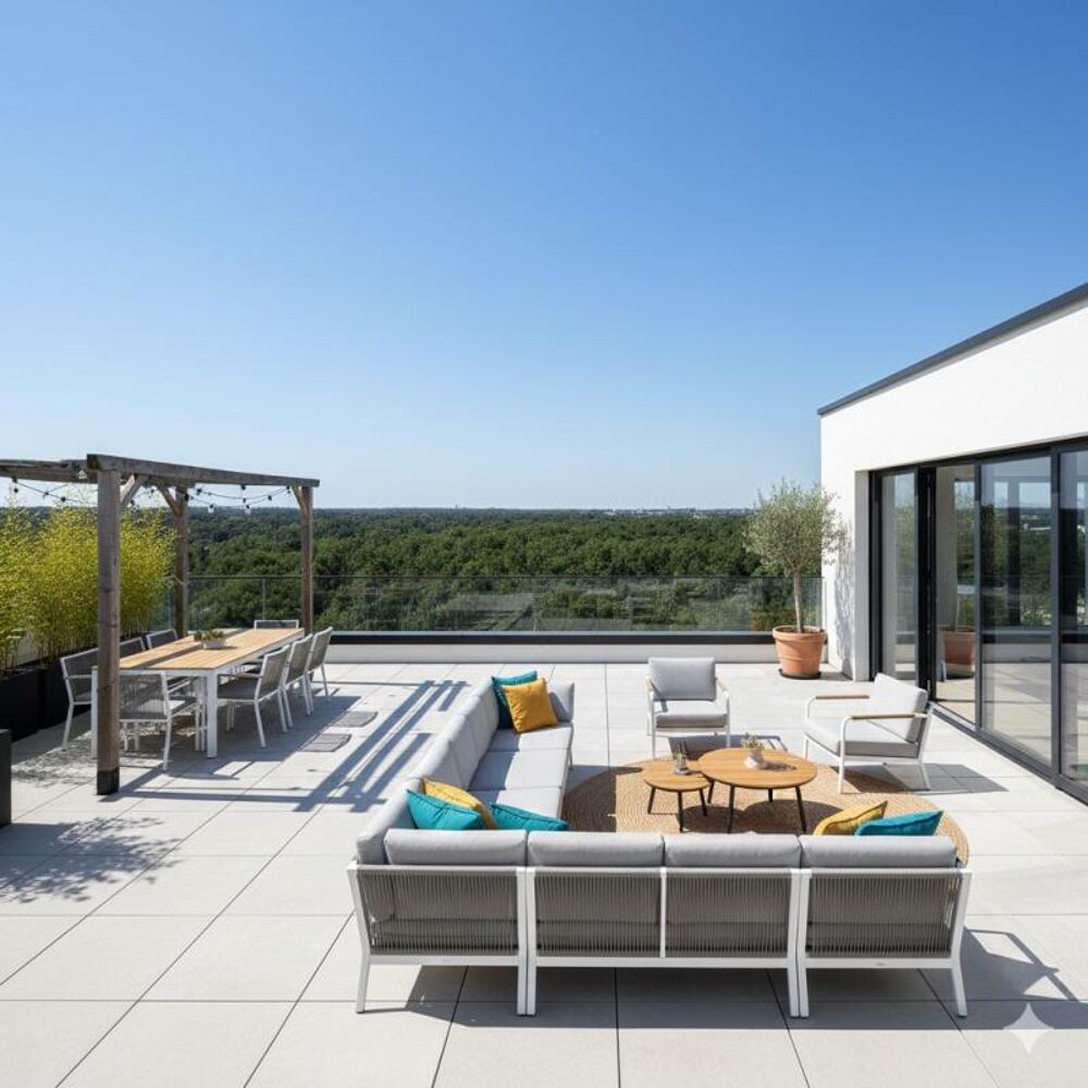 Vente Appartement 4 pièces d'exception – en étage avec terrasse de 80 m² – 2 Parking inclus - orientation Sud / Sud est Meudon