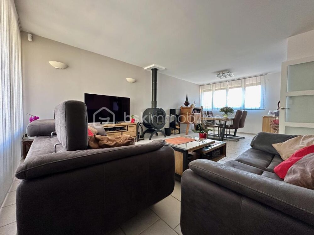 Vente Maison PONTOISE – Maison de plain-pied 128 m² – 4 chambres – DPE C – Garage – Jardin sans vis-à-vis Pontoise