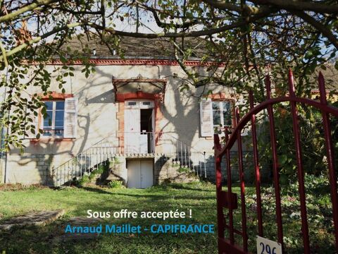 Dpt Saône et Loire (71), à vendre ORMES, 2 maisons - Terrain de 1142 m² 170000 Ormes (71290)
