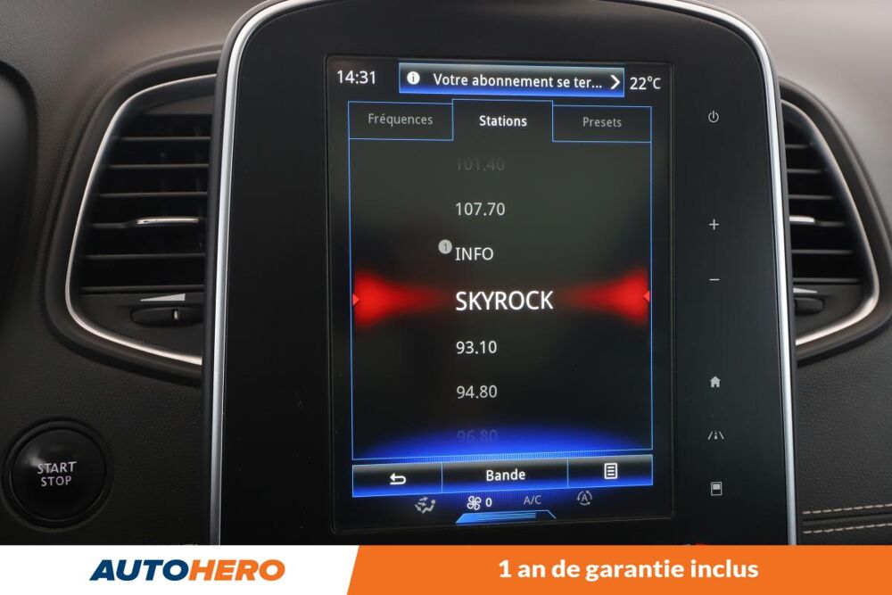 Sc&eacute;nic 1.2 TCe Energy Intens 130 ch 2016 occasion 92130 Issy-les-Moulineaux
