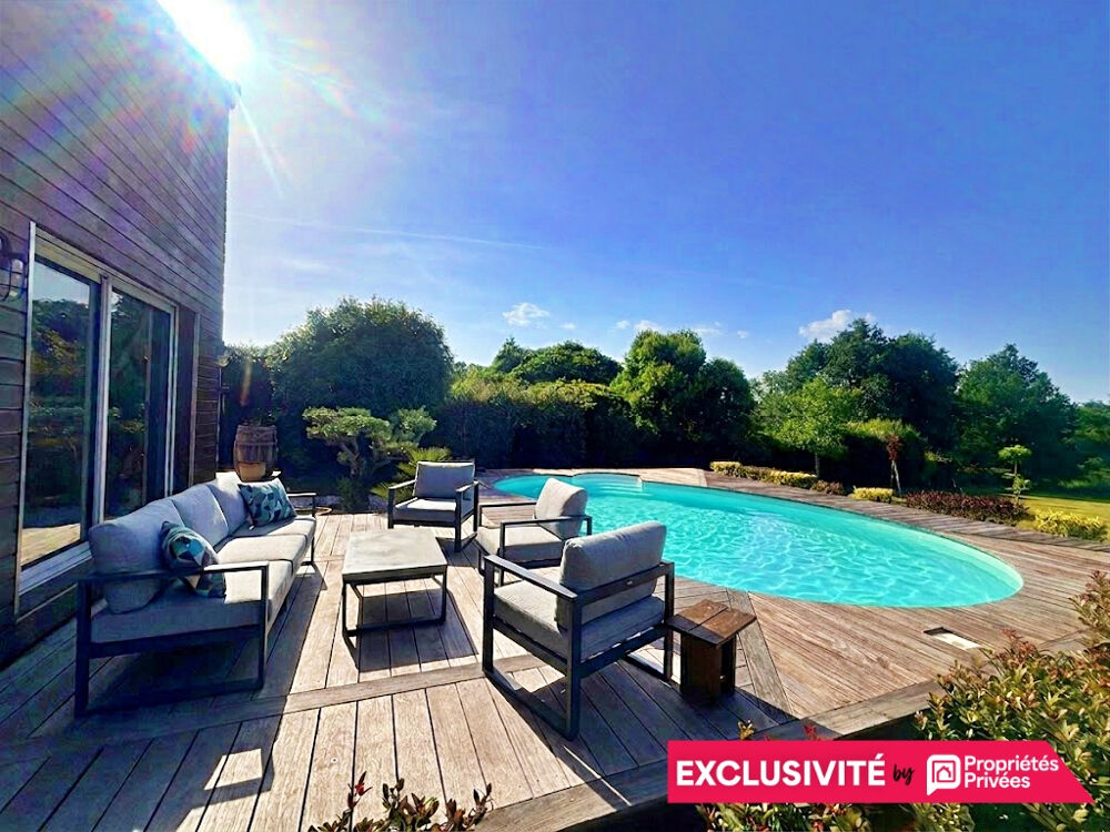 Vente Maison Maison de caractère au style unique 125 m² 6 pièces avec piscine garage et vue nature à Quinsac Quinsac