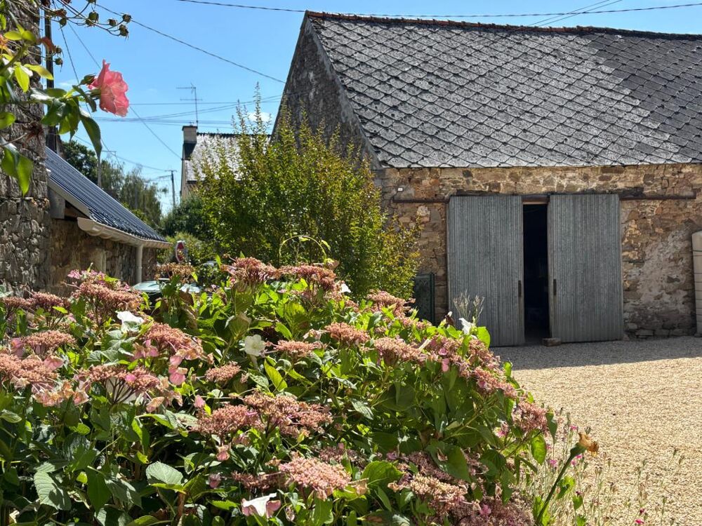 Maison en pierre - 3 chambres + dépendance aménagée - Garage - 35600 Bains sur Oust