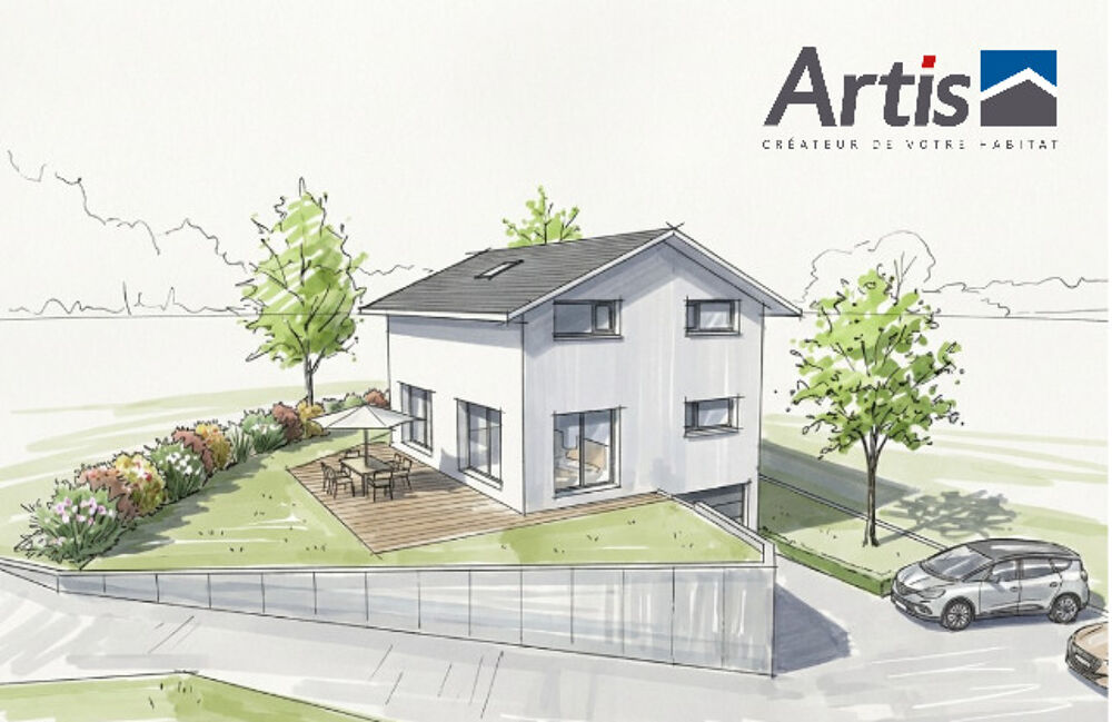 Vente Maison ECHENEVEX Centre- Maison ARTIS 135 m² Sous-SOL + Terrain 617 m² Echenevex