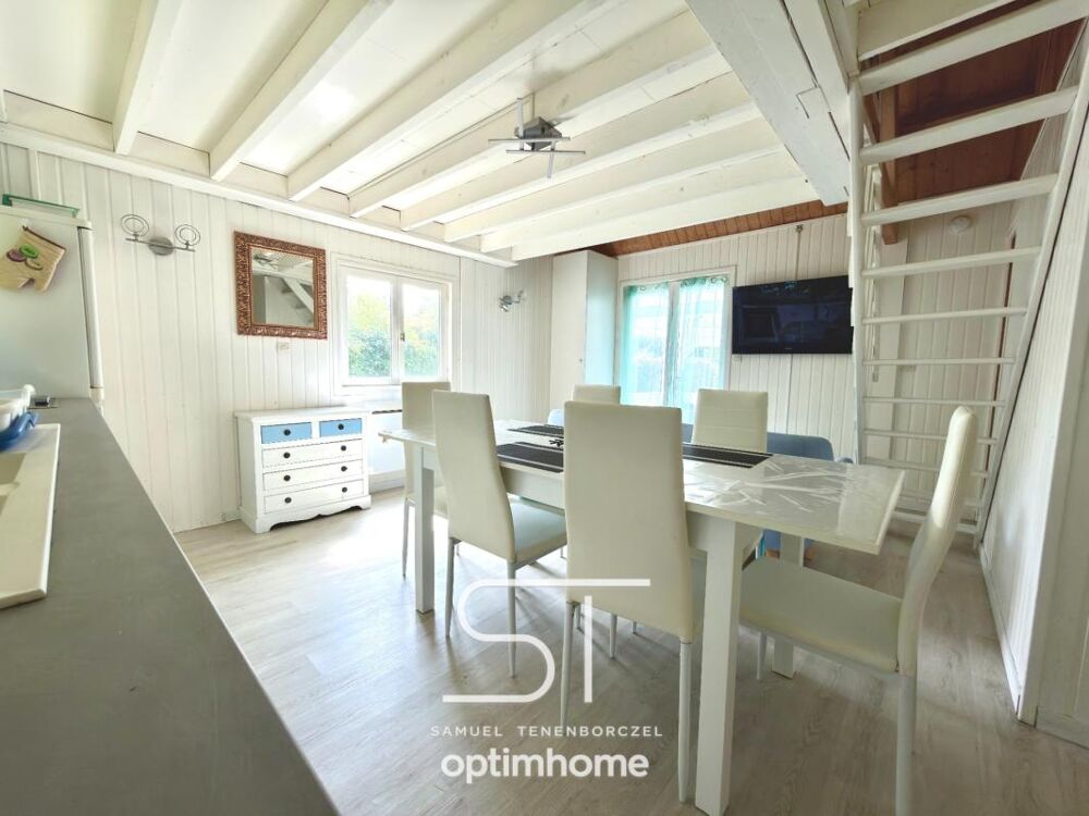 Chalet 45 m² avec 3 chambres, piscine et mini-golf  PONT L'EVEQUE (14130)