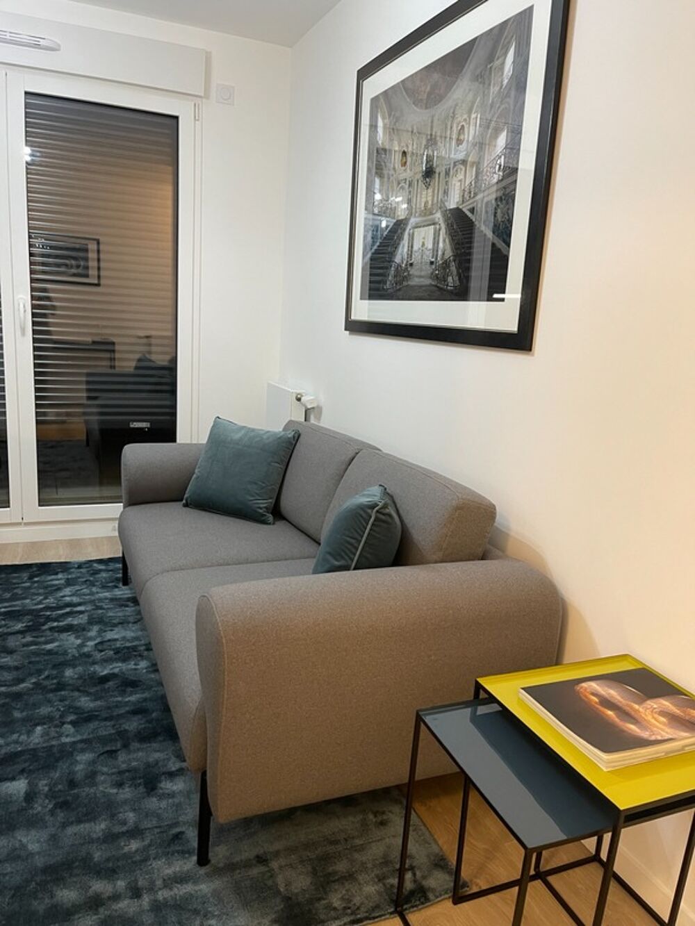 Location Appartement CLICHY 92 quartier des Bateliers, location meublée d'un appartement 2 pièces avec terrasse Clichy