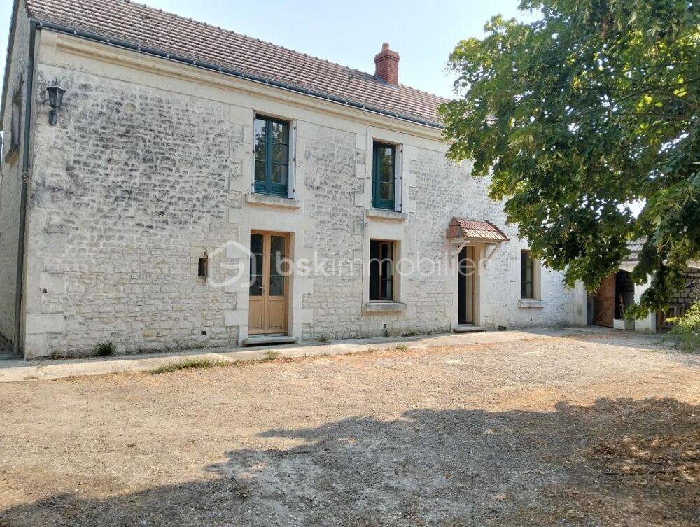? Maison familiale en pierre  130 m²  Parçay-sur-Vienne