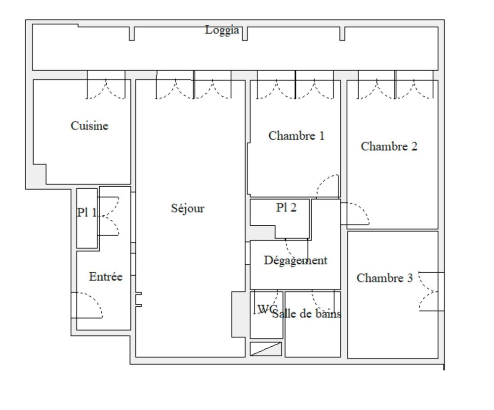Vente Appartement Appartement à vendre 4 pièces MONTPELLIER (34) avec parking Montpellier