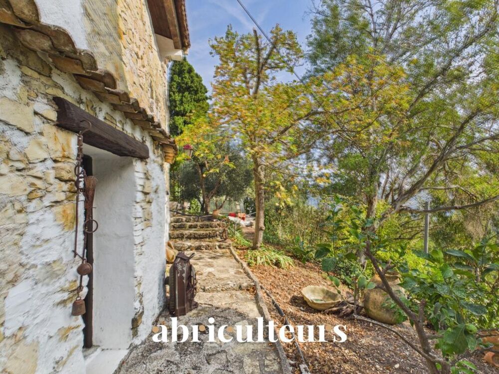 Vente Maison Cantaron – Propriété d'artistes à fort potentiel au cœur de 1,4 ha de verdure Cantaron