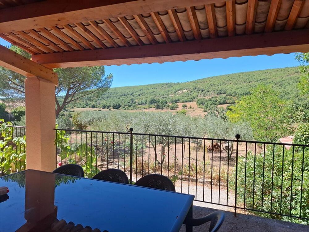 PAYS DE FORCALQUIER, BELLE PROPRIETE DE 140 M² AVEC GARAGE + GÎTE, CHAMBRE D'HÔTE ET PISCINE SUR PLUS D'UN HECTARE DE TERRAIN
