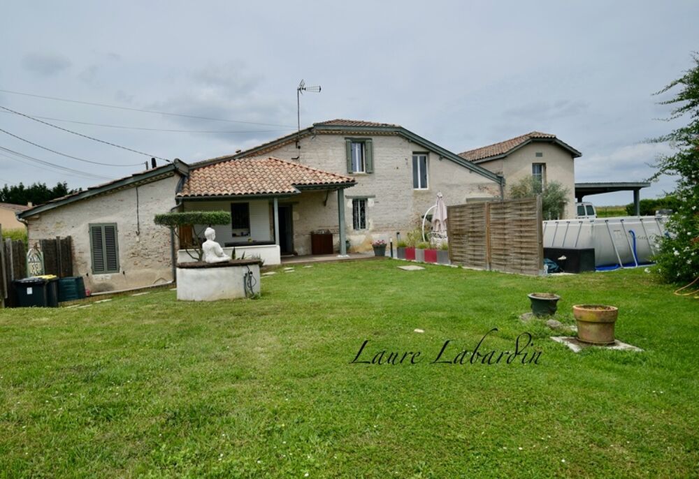 Vente Maison Maison avec surface habitable de 300m2 - pierre et poutre apparentes - 5 chambres - dépendances à CAUMONT-SUR-GARONNE (47) Caumont sur garonne