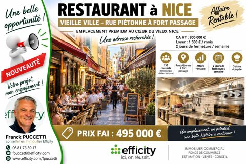 Commerces/Negoce 495000 06000 Nice