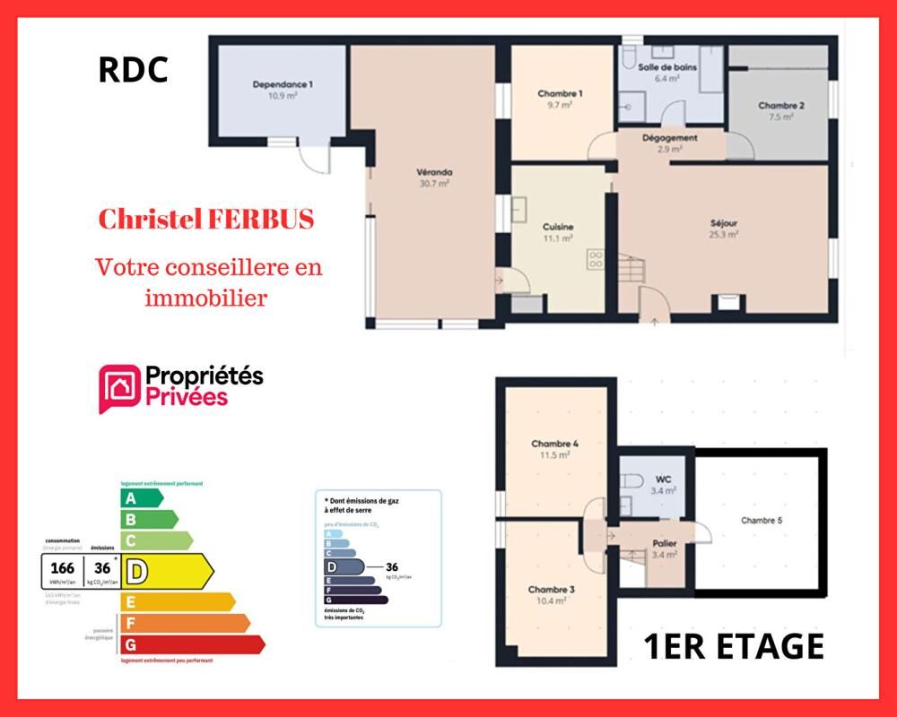 Vente Maison 93270 SEVRAN - Secteur FREINVILLE -Maison 6 pièces 127.50 m² - 4 chambres - 1Bureau - Jardin Sevran