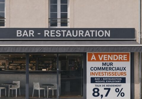 MURS COMMERCIAUX – INVESTISSEMENT LOCATIF - BAR – PETITE RESTAURATION - CENTRE-VILLE - REDON 139600 35600 Redon