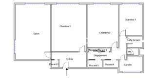  Appartement � vendre 4 pi�ces 102 m�