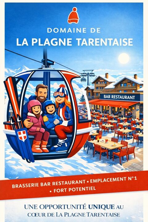   Fonds de commerce à vendre proche de LA PLAGNE (73) 