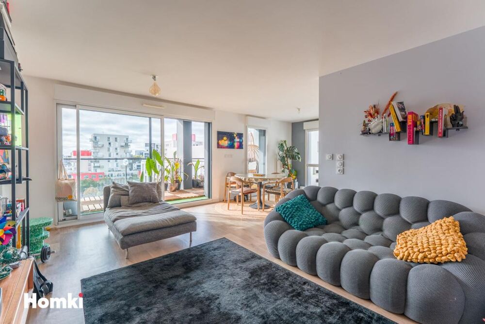 Vente Appartement NANTES GARE SUD – T3 lumineux avec loggia 10,47 m² + parking Nantes