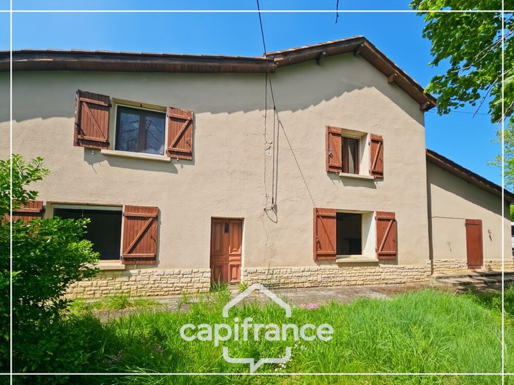 Vente Maison Maison en pierre à rénover, dépendances, terrain 5000m² avec puit, sans vis à vis Castelculier