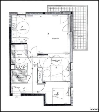  Appartement � vendre 3 pi�ces 68 m�