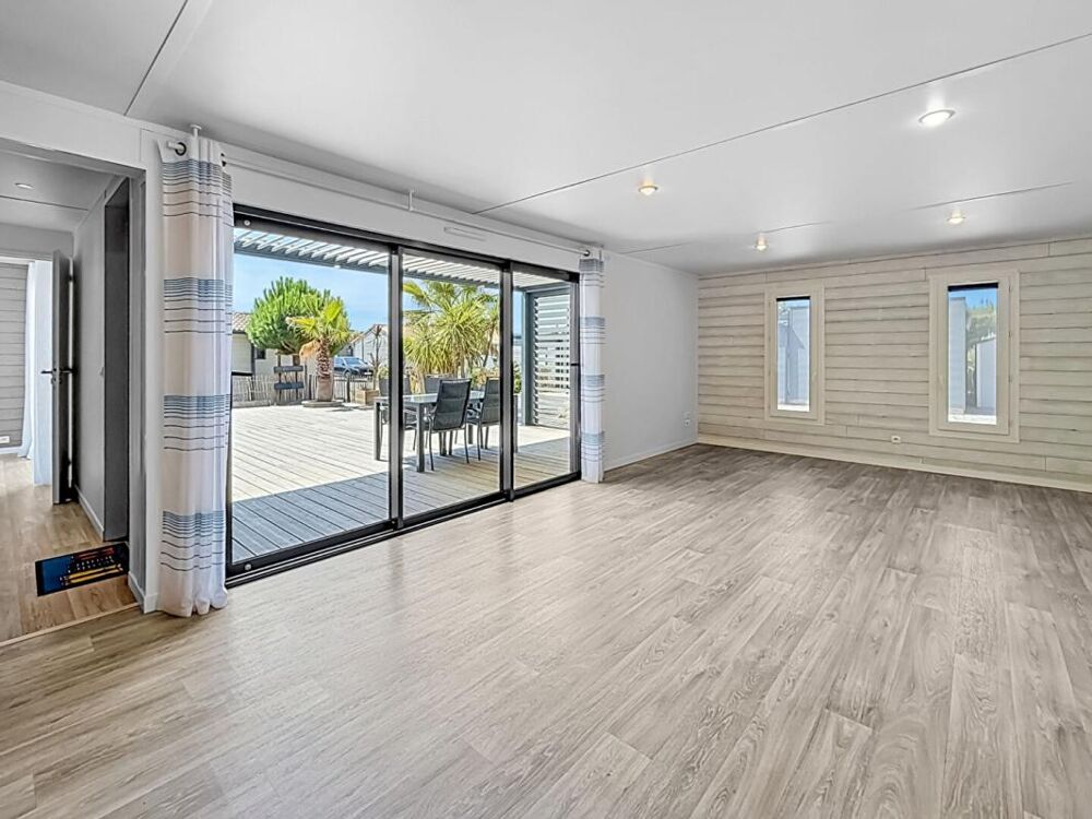 Vente Chalet Chalet contemporain - 64m² - 2 chambres - Piscine - PRL ouvert à l'année Saint hilaire de riez