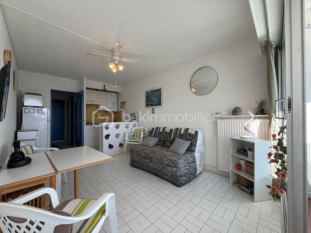 Vente Appartement CHARMANT STUDIO 4 couchages,  AVEC VUE Le cap d agde
