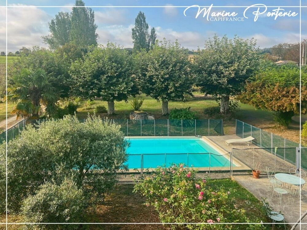 Dpt Gers (32), à vendre CASTERA VERDUZAN JEGUN maison P4 de 200 m² - Terrain de 4 319,00 m²