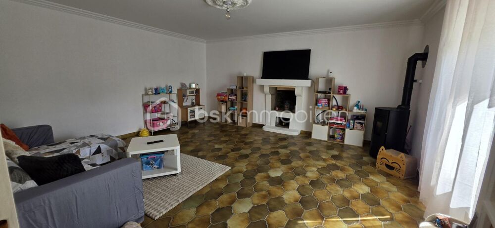 Maison 117 m²  Jardin, garage & fort potentiel