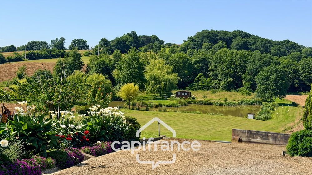 Vente Maison Saint Cricq Chalosse (40), Maison familiale de plain-pied avec dépendance - étang - sur 1 hectare de terrain en Chalosse Saint cricq chalosse
