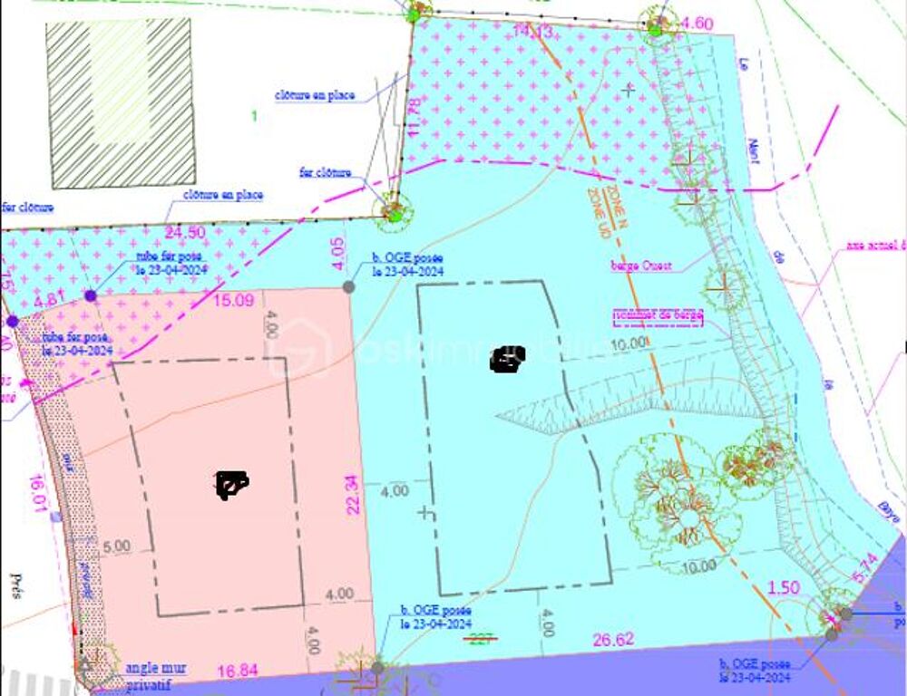 Vente Terrain A vendre terrain libre constructeur au coeur de AIX-LES-BAINS (1367m²) Aix les bains