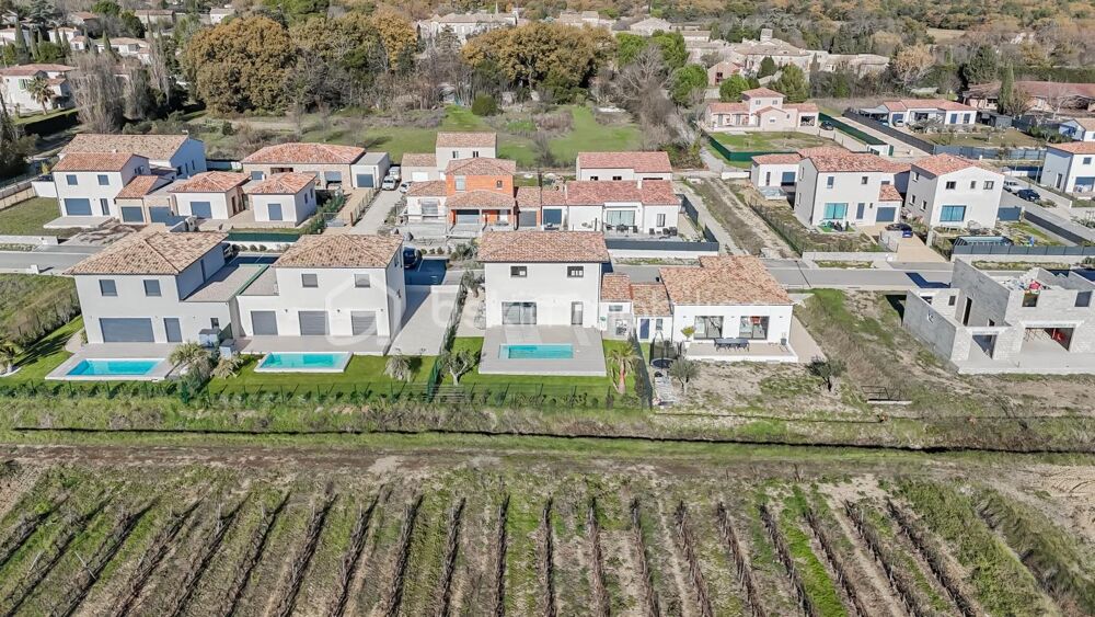 Vente Maison *** VILLA CONTEMPORAINE DE 120M2 AVEC GARAGE ET PISCINE - ARPAILLARGUES ET AUREILLAC *** Uzes