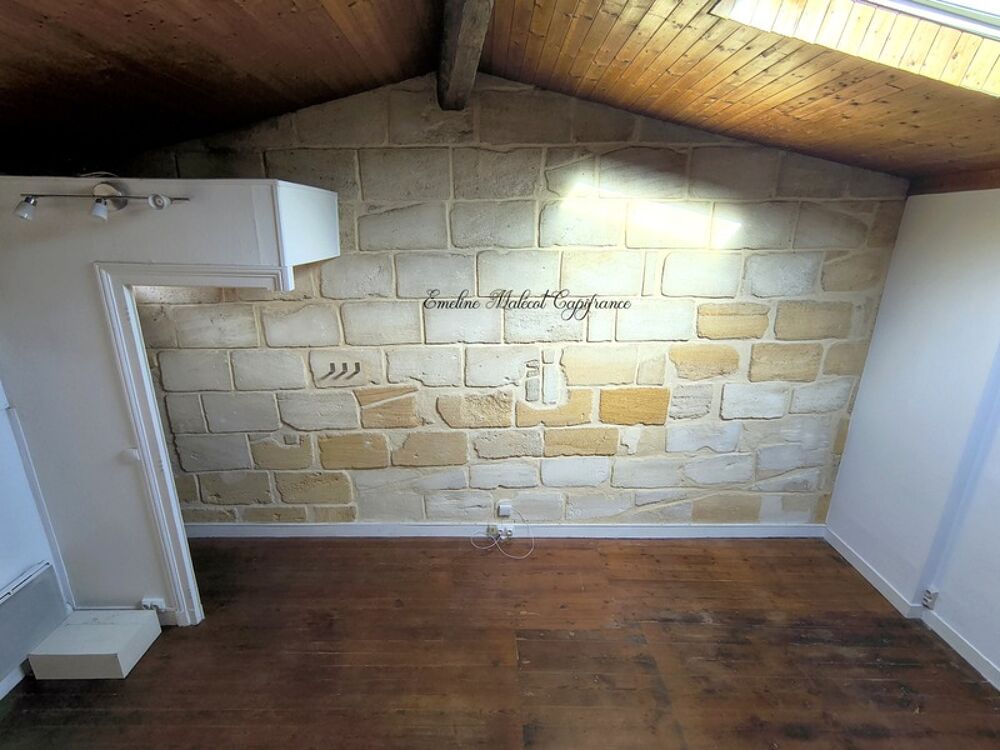 Vente Appartement Bordeaux – Dernier étage – Chambre + bureau – DPE D Bordeaux