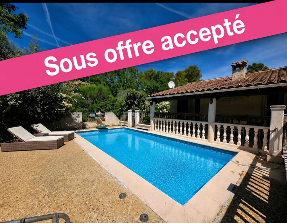 Villa individuelle 3/4p 80m2 Piscine 1230m2 Jardin