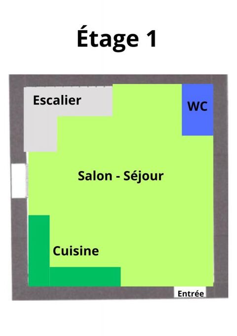   Appartement Appartement - 2 pi�ce(s) - 50 m�