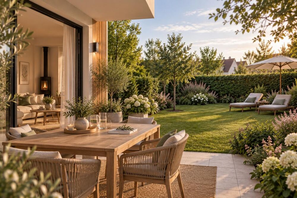 Vente Appartement Maison avec jardin à quelques minutes du centre ville Cabourg