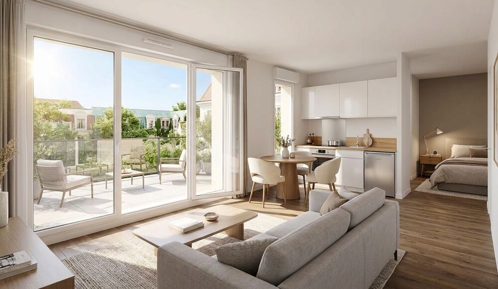 Bel Appartement 2 pièces avec terrasse  Le Blanc-Mesnil
