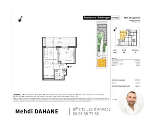  Appartement � vendre 2 pi�ces 40 m�