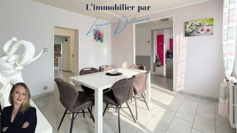 Charmante maison semi plain-pied et semi individuelle au calme dans un secteur prisé - 5 chambres - 155m2  Nivelle (en belle ca