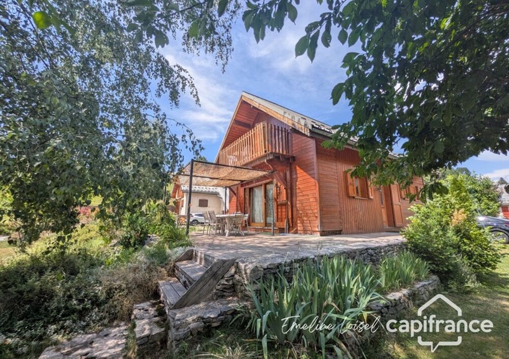 Vente Maison Chalet 105 m² – Jardin, carport, garage aménagé – Autrans-Méaudre en Vercors (38112) Meaudre
