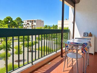 Vente Appartement 66750 - SAINT-CYPRIEN PLAGE - T1 AVEC BALCON ET PARKING EXTÉRIEUR PRIVATIF - À PROXIMITÉ DU PORT ET DES PLAGES - CALME Saint cyprien plage