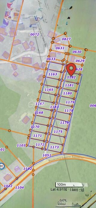  Terrain  vendre 1004 m