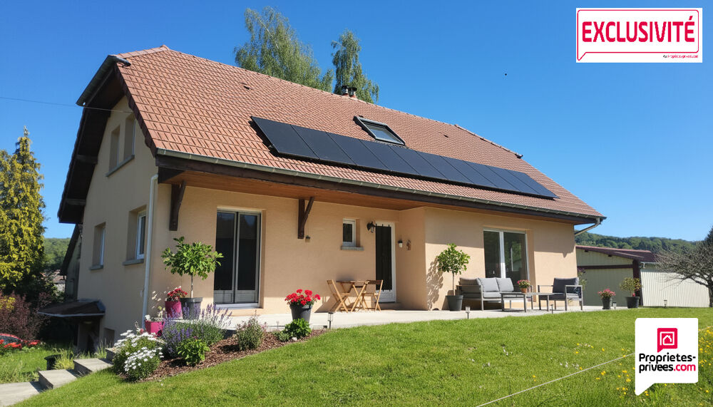 Montécheroux 25190 - Maison de charme 6 pièces 3 Chambres SH 149.6 m² Terrain 6740 m²