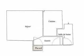  Appartement � vendre 1 pi�ce 21 m�