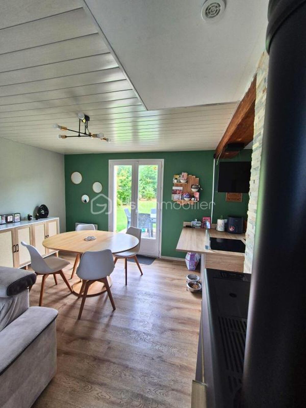 Vente Maison Maison clé en main – 85 m² sur terrain de 1 000 m² – Fibre, poêle neuf – À 10 min des commodités Frettemeule