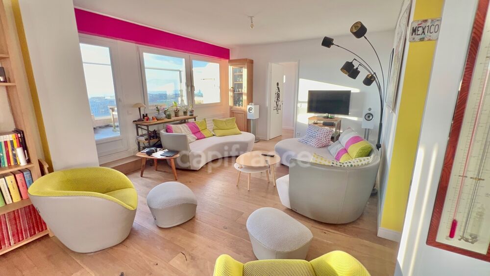 Dpt Finistère (29),BREST, PROCHE CENTRE VILLE, APPARTEMENT 159 M2, DERNIER ETAGE, TERRASSE, VUE PANORAMIQUE, VUE MER, DEUX GARAG