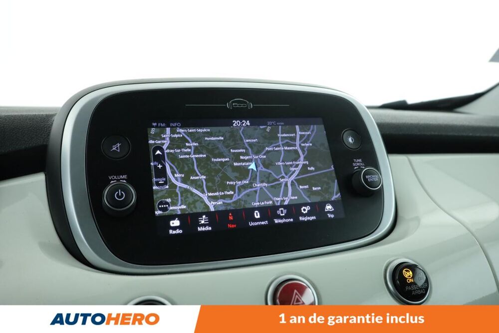 500 X 1.4 MultiAir Collezione 4x2 DCT 140 ch 2018 occasion 92130 Issy-les-Moulineaux