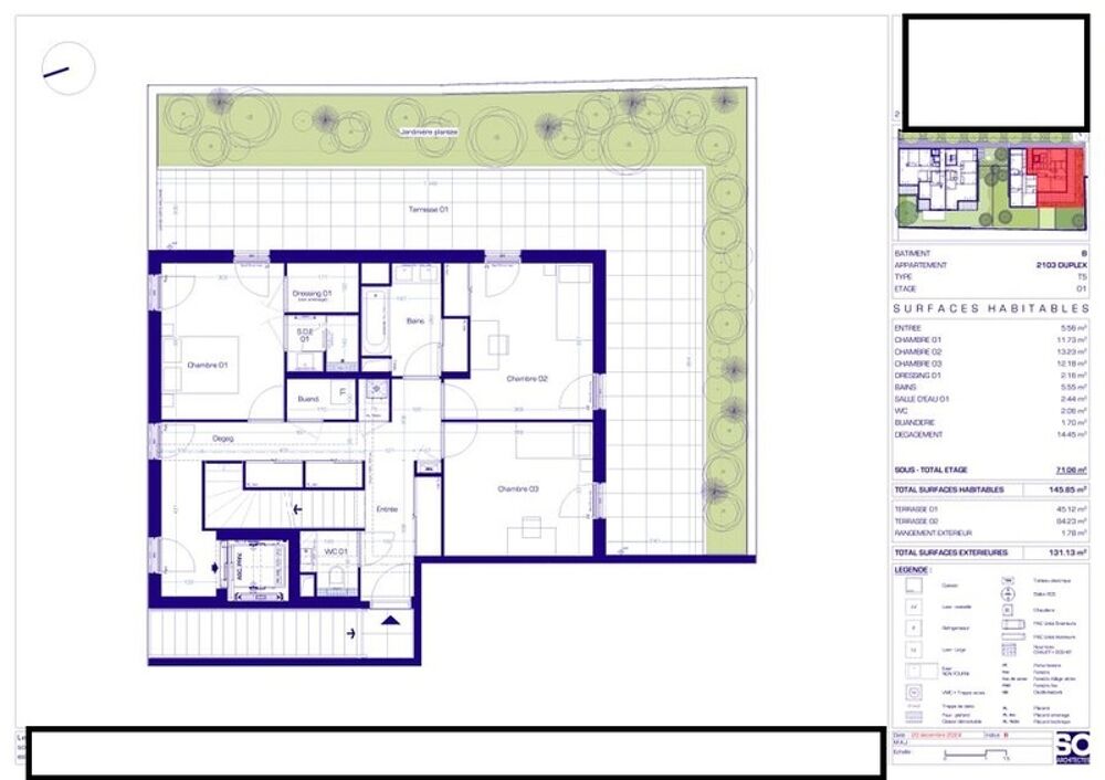 Appartement 5 pièces 146 m² · à Lyon 3 · 146 m² · 994 000 €
