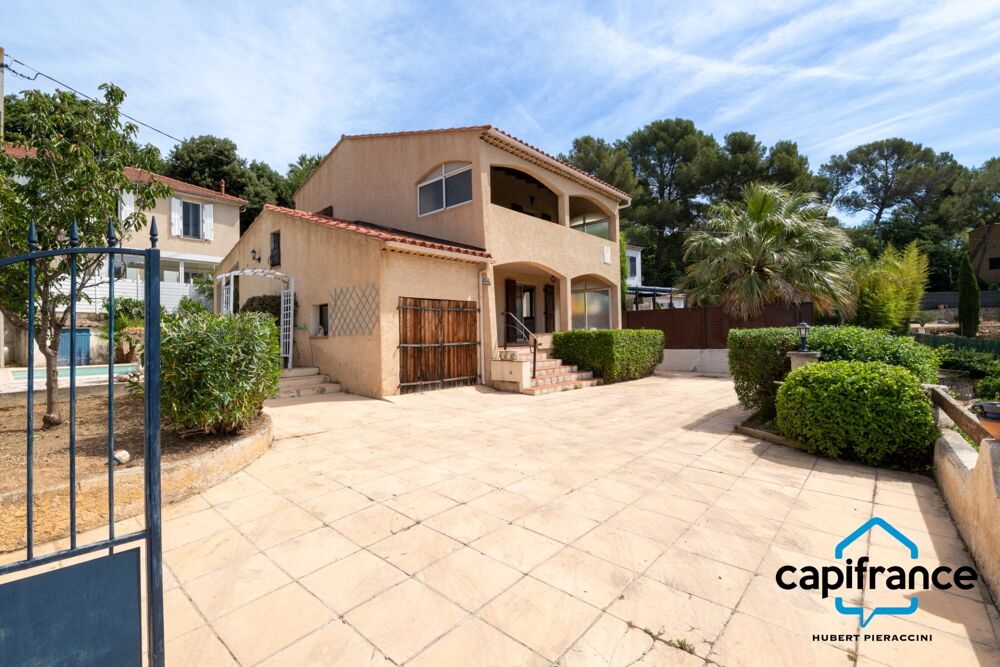 La Seyne sur mer/proche Six fours Villa de 100m2 au calme, piscine, garage, belle vue