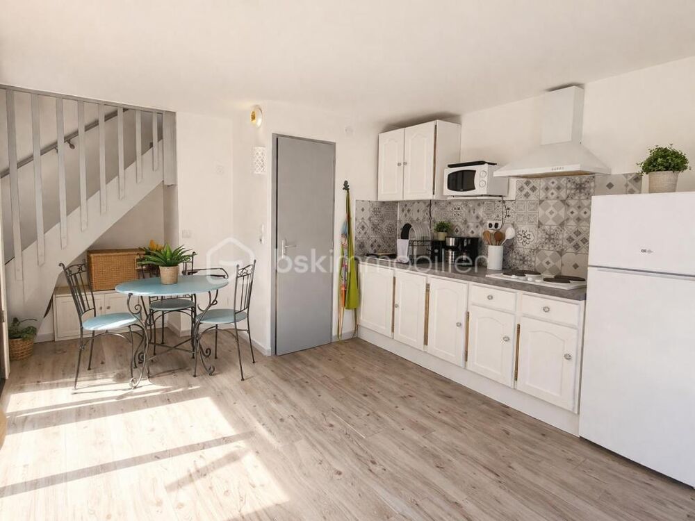Villa T2 + cabine dans résidence sécurisée à 2 pas de la plage