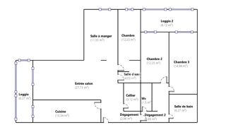  Appartement à vendre 5 pièces 114 m²
