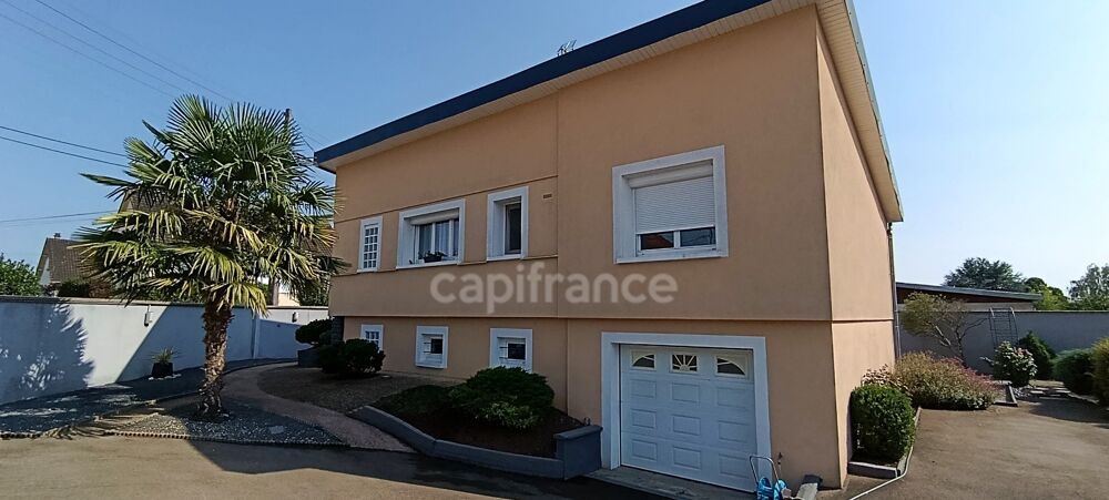 Vente Maison Virginie MASSON vous propose Maison individuelle 6 pièces – 4 chambres + bureau – sous-sol aménagé – terrain clos de 850 m² Brienon sur armancon